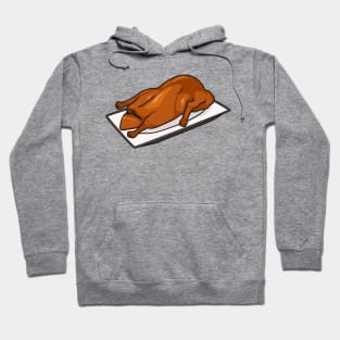 Peking duck cartoon illustration Hoodie